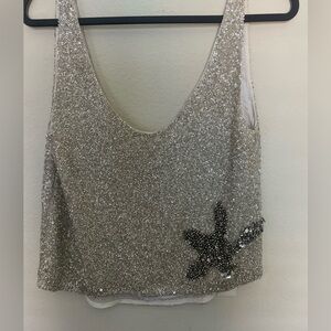Retrofete Beaded Top